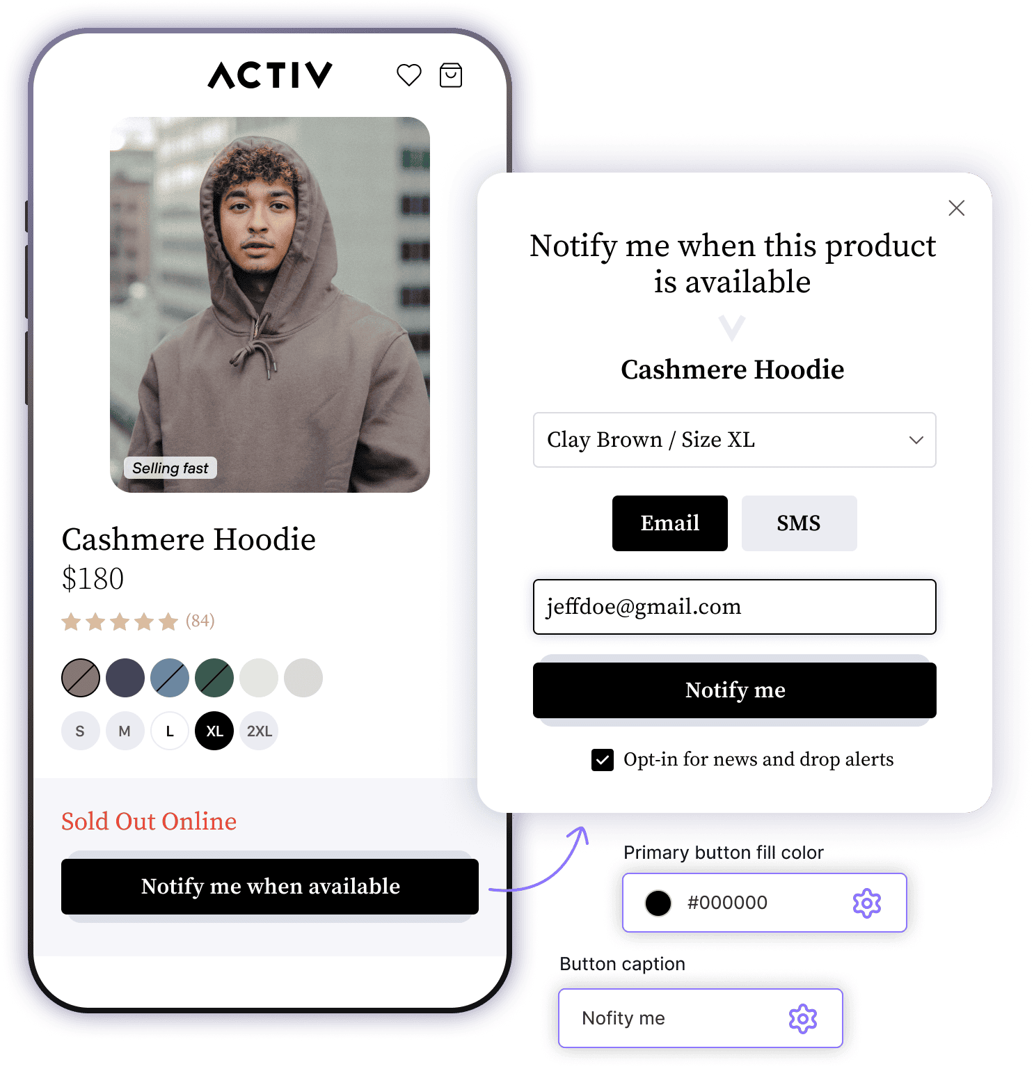 Capture demand with signup forms