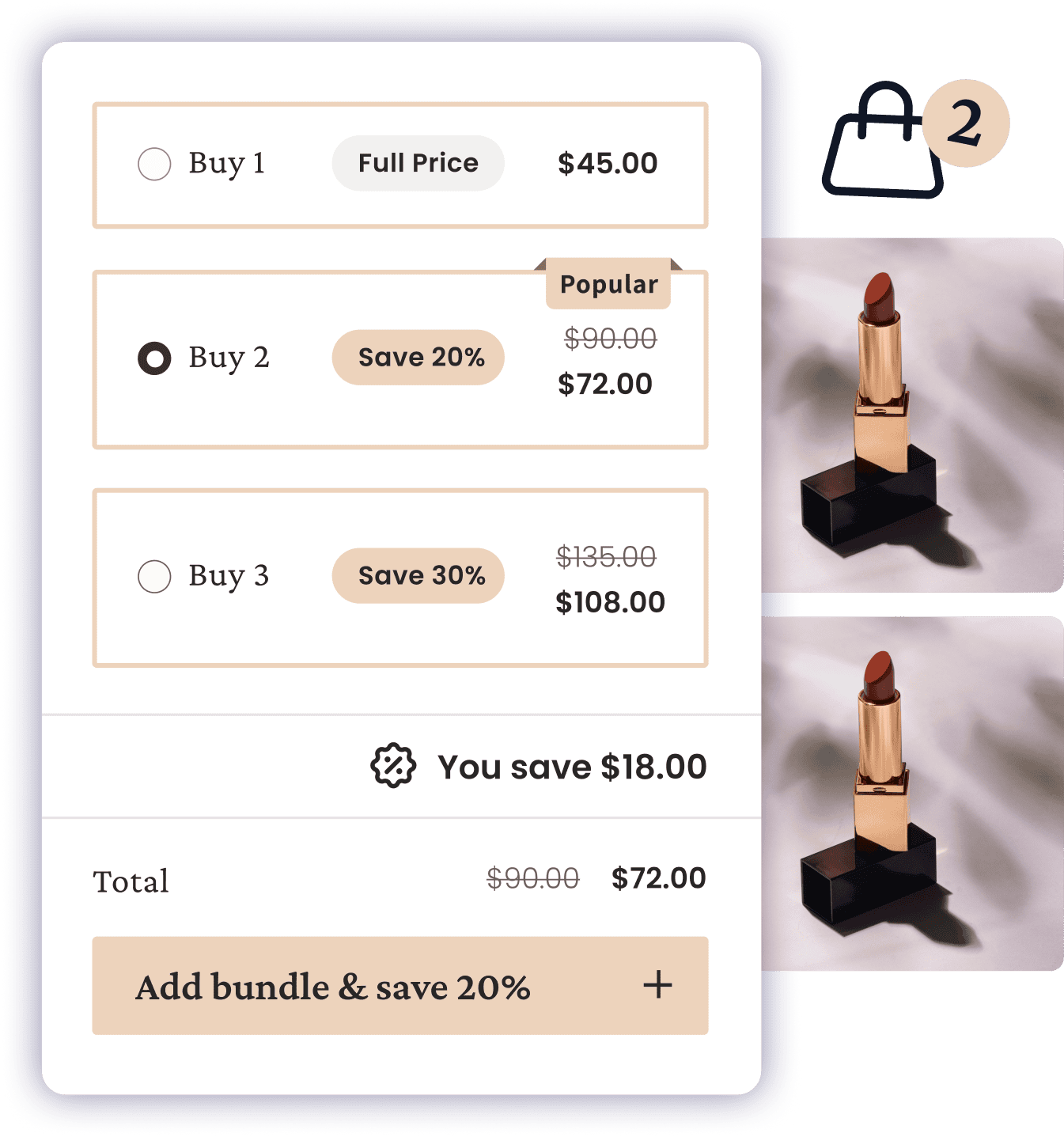 Volume discounts