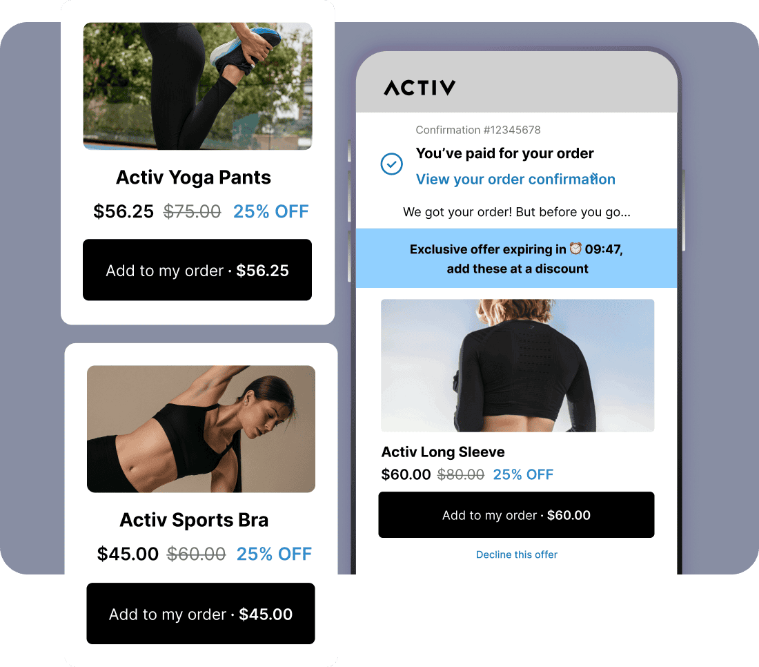 Post Purchase Upsells