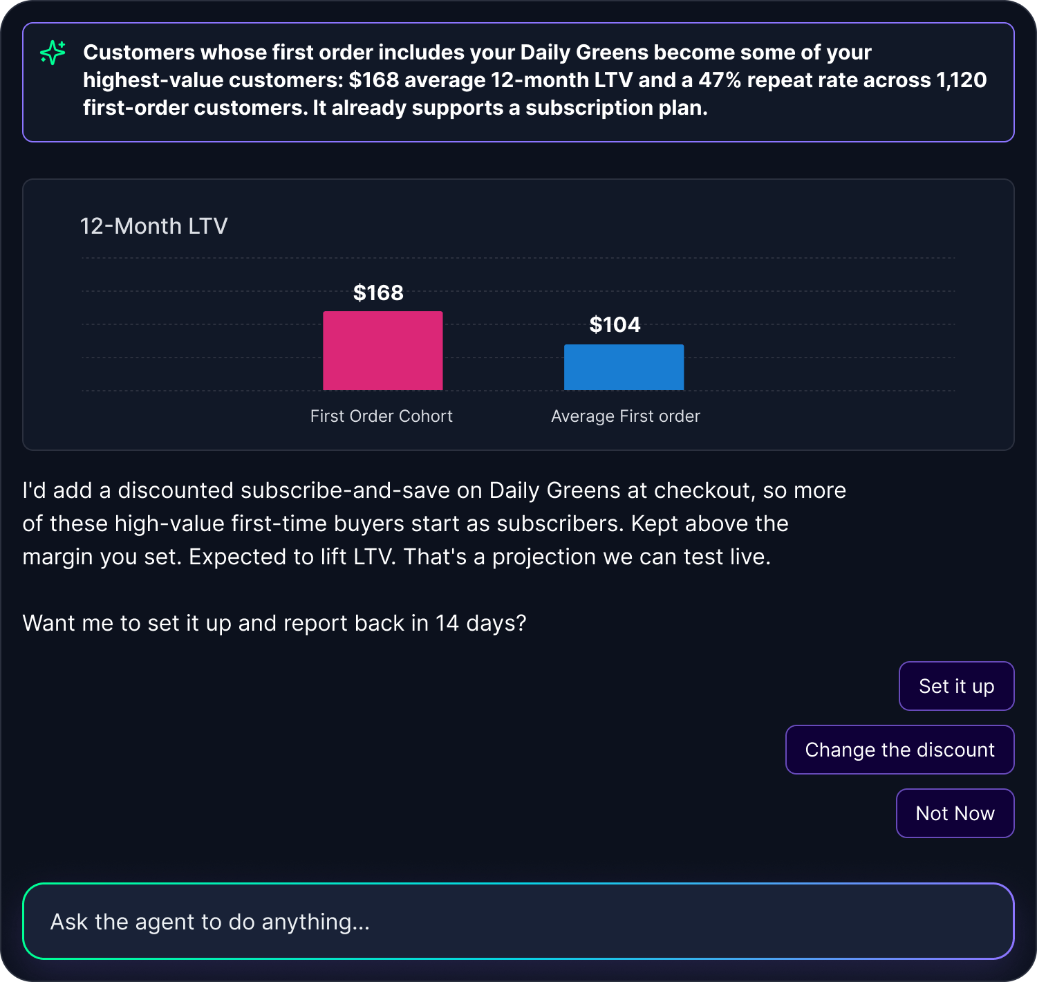 Convert one-time buyers into high-value subscribers